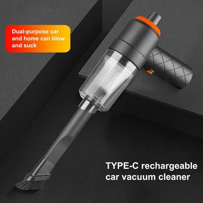 Wireless Car Vacuum Cleaner 6000Pa Cordless Handheld Cleaning Robot Auto Vacuums Strong Suction Cleaner For Car